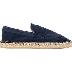 Blue - Men Espadrilles Scarosso Diego espadrilles men Leather/Suede/Rubber Blue