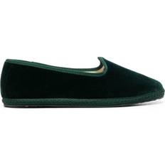 Loafers Scarosso Valentina slip-on loafers women Rubber/Fabric/Fabric Green