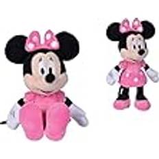 Simba Disney Mimmi Mouse Hot Pink Dress 20 cm kramleksak plysch rosa rosa från 0 månader