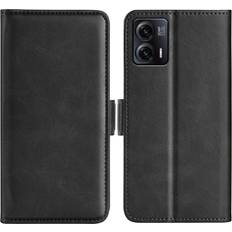 Skalo Motorola Moto G73 5G Premium Wallet Flip Cover Sort