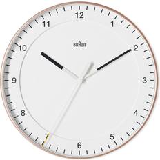 Braun Large Pink/White Wall Clock