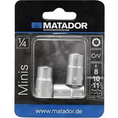 Matador E-Torx 3 Delar E8-E11