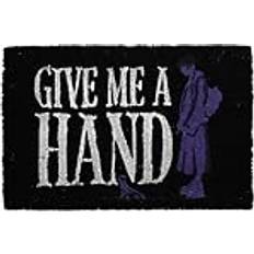 Cocco Tappeti d'ingresso SD Toys Zerbino Di Wednesday - Give Me A Hand - Unisex - Porpora/Bianco - Standard