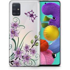 Lila Stoßschutz König Design Hülle Handy Schutz für Sony Xperia 10 Plus Case Cover Tasche Bumper Etuis TPU