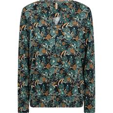 Soyaconcept Overdele Soyaconcept Felicity 440 Bluse Mørke Grøn-S