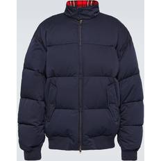 Balenciaga Ytterkläder Balenciaga Cut-Up Harrington twill down jacket blue
