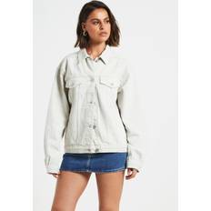 Abrand Slouch Jacket in Cream. L, M, XL, XS, XXS