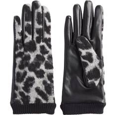 Leopard Gloves & Mittens Mud Pie Women's Leopard Gloves in Gray F:/P/A