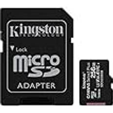 Kingston Canvas Select Plus microSD Speicherkarte, SDCS2/256GB Class 10 inkl. SD Adapter