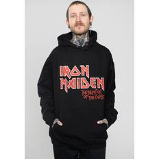 Iron Maiden Tröjor Iron Maiden Unisex Pullover Hoodie/Number Of The Beast Vintage Logo Edge Album Back Print X-Large
