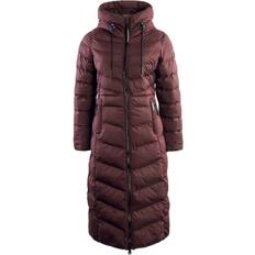 Natur - Winterjacke Jacken khujo Damen Mantel Ingram2 Matt Dark Red,XL,Rot