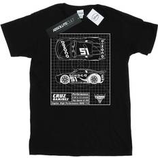 Disney Cars Cruz Ramirez Blueprint T-Shirt Black