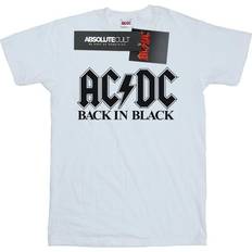 Clothing AC/DC Back in Black Logo T-Shirt White