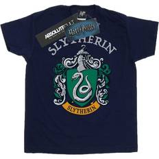 Tops Harry Potter Slytherin Crest T-Shirt Navy