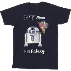 Star Wars R2D2 Greatest Mum T-Shirt Navy