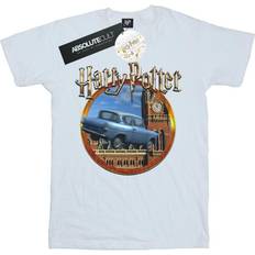 Harry Potter Flying Car T-Shirt White