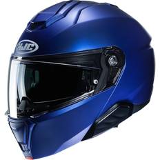 HJC Accesorios de Motocicleta HJC i91 Solid Casco, azul, tamaño para hombre