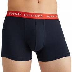 Tommy Hilfiger Men's Underwear Tommy Hilfiger Essential Cotton Boxer Briefs Black Red