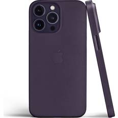 totallee Thin iPhone 14 Pro Case, Thinnest Cover Ultra Slim Minimal for Apple iPhone 14 Pro 2022 Deep Purple