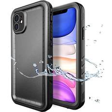 SPORTLINK Waterproof Case for iPhone 11, Full Body Heavy Duty Protection Full Sealed Cover Shockproof Dustproof Built-in Clear Screen Protector Rugged Case for iPhone 11 6.1 Inch