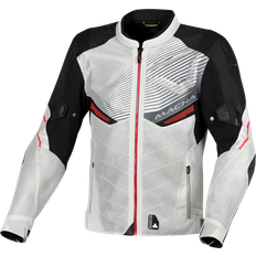 Motorcycle Equipment Macna Foxter Motorcycle Textile Jacket - Black/Grey/Red