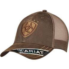 Ariat Unisex Clothing Ariat Men's Shield Baseball Cap Brown