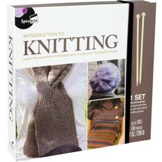 Needlework Kits SpiceBOX Introduction To Knitting Kit
