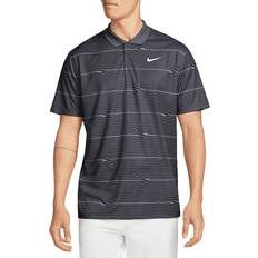 Black Polo Shirts Nike Men's Dri-FIT Victory Polo, Medium, Black/Dark Smoke Grey