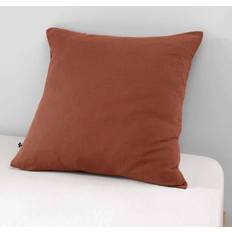 Gaïa Terracotta Cotton Gauze Kissenbezug Rot (60x60cm)