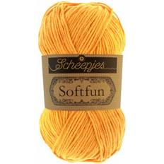 Scheepjes Softfun Garn Unicolor 2610 Lys Orange