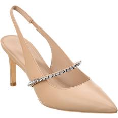 Wide Fit Heels & Pumps Stuart Weitzman Crystalline Leather Slingback Pump