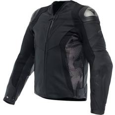 Motorcykeludstyr Dainese Avro 5 Læderjakke - Hvid