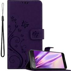Cadorabo Flower Case for Sony Xperia XZ1 Compact
