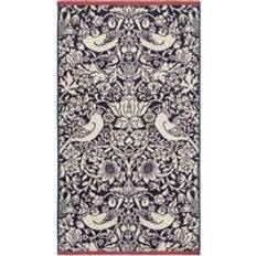 William Morris & Co. Strawberry Thief Bath Towel Blue