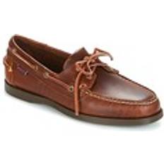 39 - Herren Segelschuhe Sebago PORTLAND WAXED herren Mokassins Braun, 41,42,43,44,45