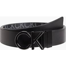 Calvin Klein Recycled Materials Accessories Calvin Klein Recycled Reversible Logo Belt Black Men