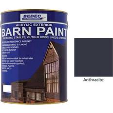 Paint Bedec Bedec Acrylic Exterior Barn Anthracite 7016 Semi-Gloss Grey