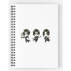 Office Supplies Famgem Spiral Notebook Mini Sebstians A5 120