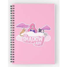 Office Supplies Famgem Spiral Notebook Lizzie with her cats A5
