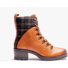 Lotus 'Litchfield' Leather Zip-Up Ankle Boots Tan
