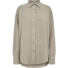 Tencel - Women Shirts Filippa K Relaxed Shirt Beige