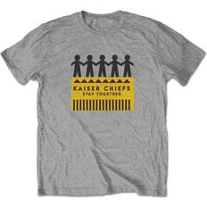 2XL, Marl Grey Kaiser Chiefs T Shirt Paper Dolls Band Logo new Official Mens Marl Grey