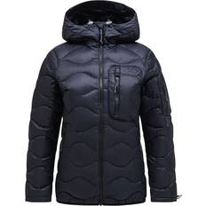 Peak Performance Helium Utility Down Hood Jacket Dam, Black