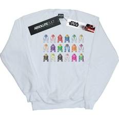 Tops Star Wars Trooper Helmets Sweatshirt White