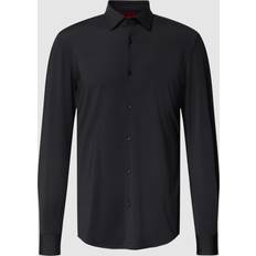 HUGO BOSS Hemden HUGO BOSS Rundhals Langarmshirt bunt