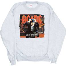 AC/DC Live At River Plate Columbia Records Sweatshirt Grey