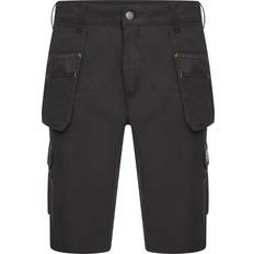 JCB Trade Hybrid Stretch Work Shorts Black 40in Waist