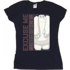 Vêtements Disney Damen/Damen Big Hero Baymax Excuse Me Some Air Baumwoll-T-Shirt