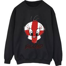 Looney Tunes Tweety England Face Sweatshirt Black