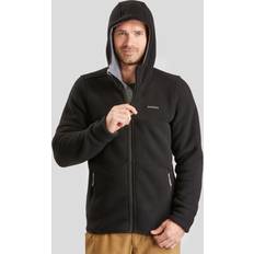 Quechua Decathlon Warm Hiking Fleece Jacket Sh500 Black